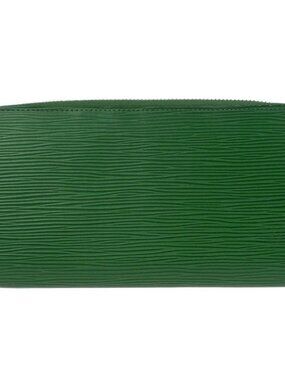 Louis Vuitton Green Epi Zippy Wallet